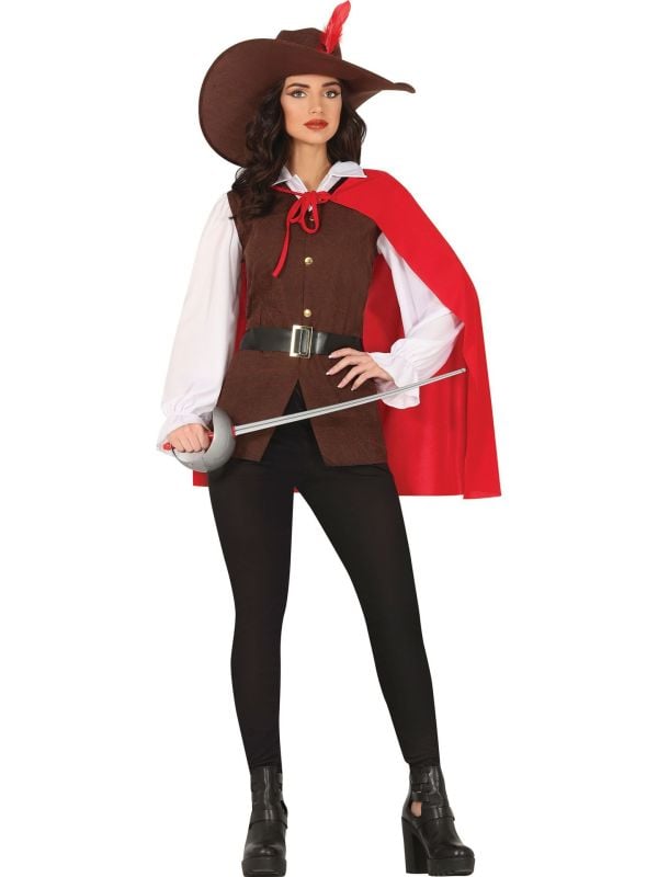 Dames Musketier Outfit main product photo