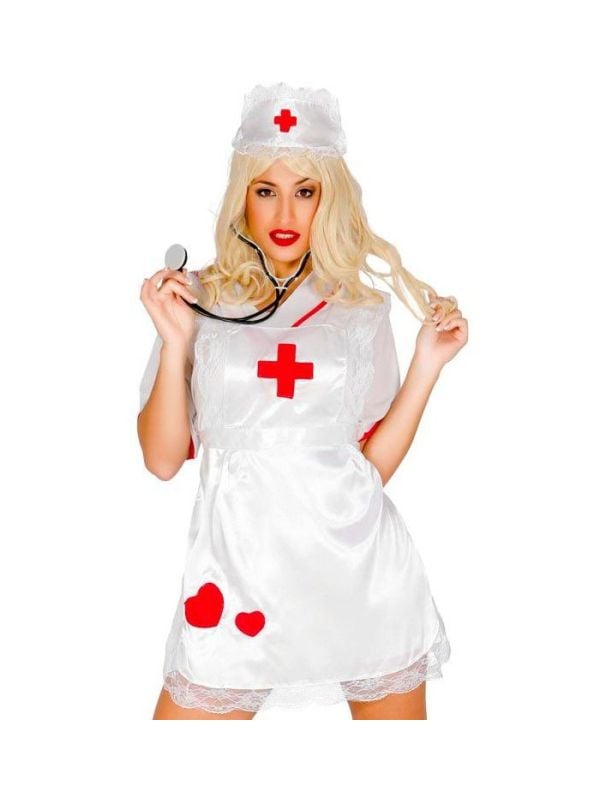 Dames Sexy Verpleegster Kostuum
