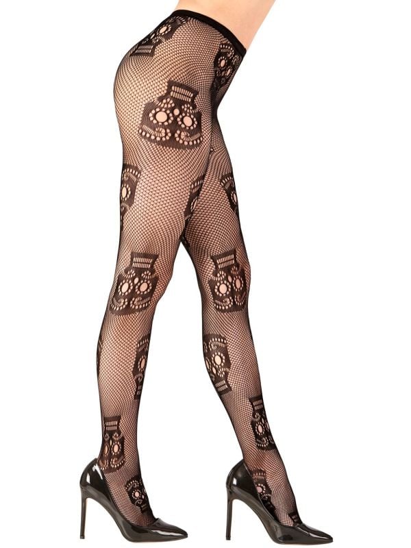 Day of the dead netpanty One-size-volwassenen