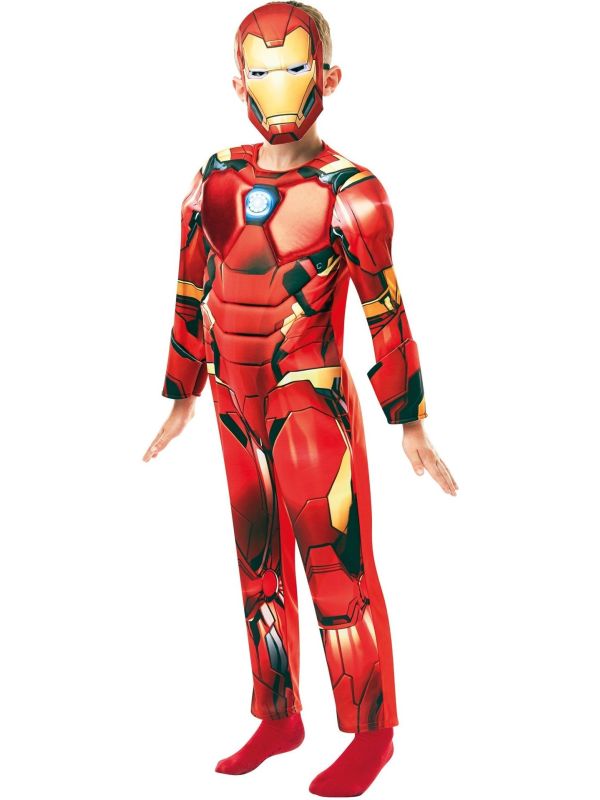 Deluxe Iron Man Outfit Jongens Disney Marvel