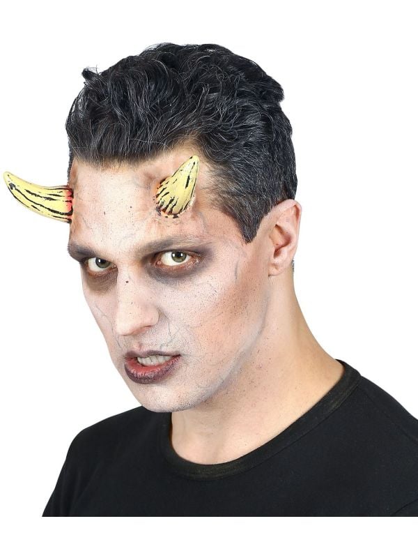 Demonen hoorntjes opplakbaar main product photo