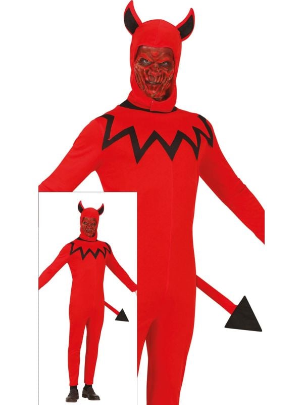 Demoon kostuum halloween heren