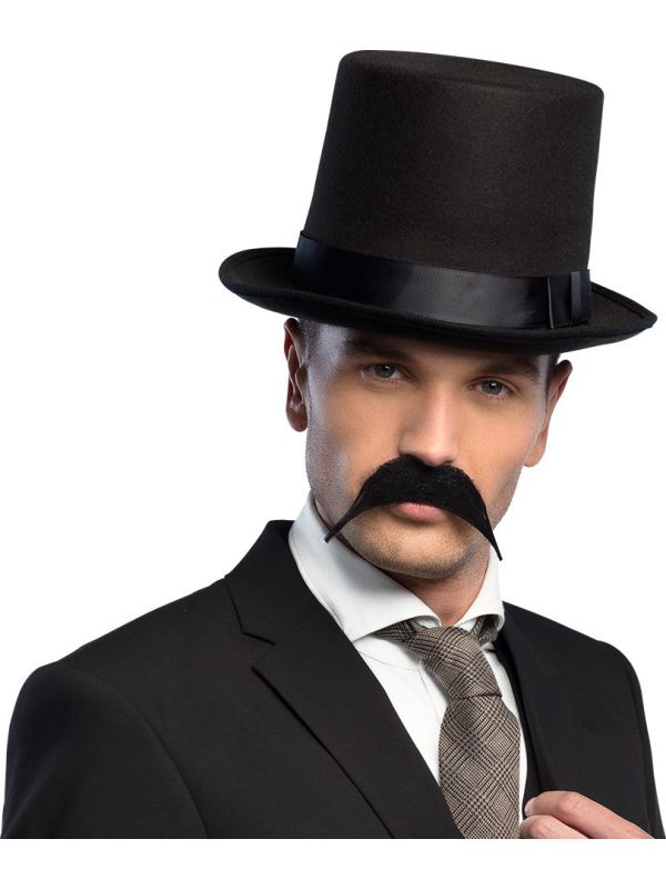 Detective snor zwart main product photo