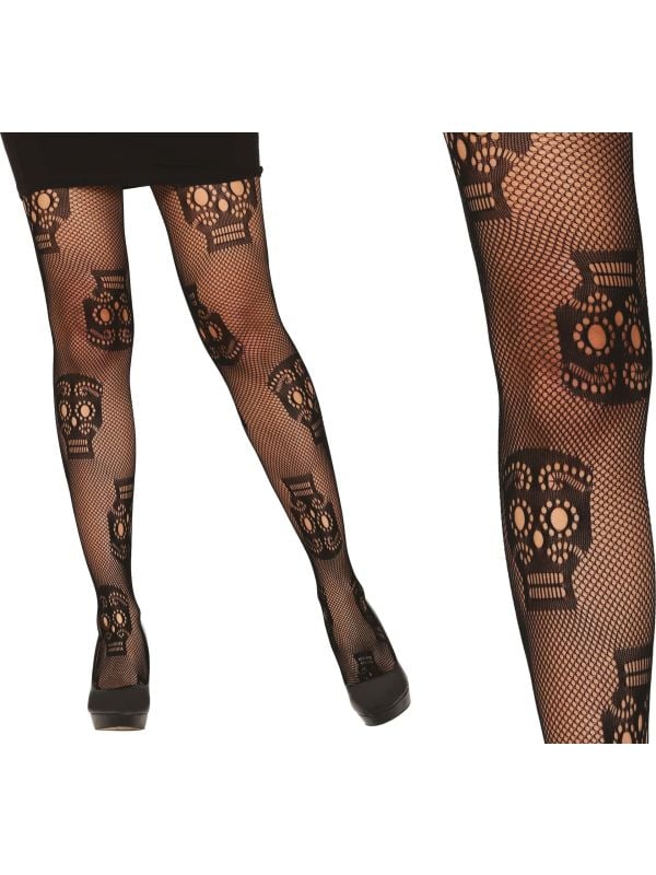 Dia de Muertos panty dames halloween