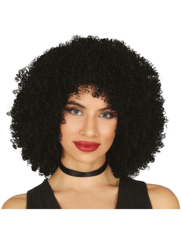Diana Ross zwarte pruik