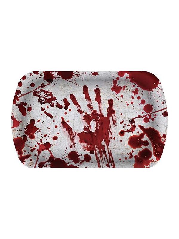 Dienblad bloederig 39 x 24 cm halloween