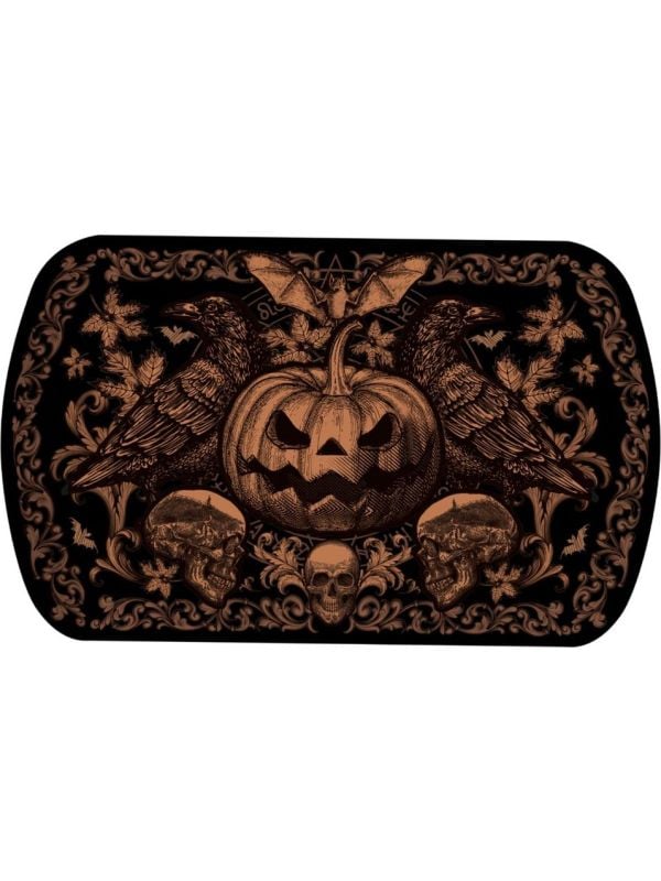 Dienblad gothic pompoen 39 x 24 cm halloween