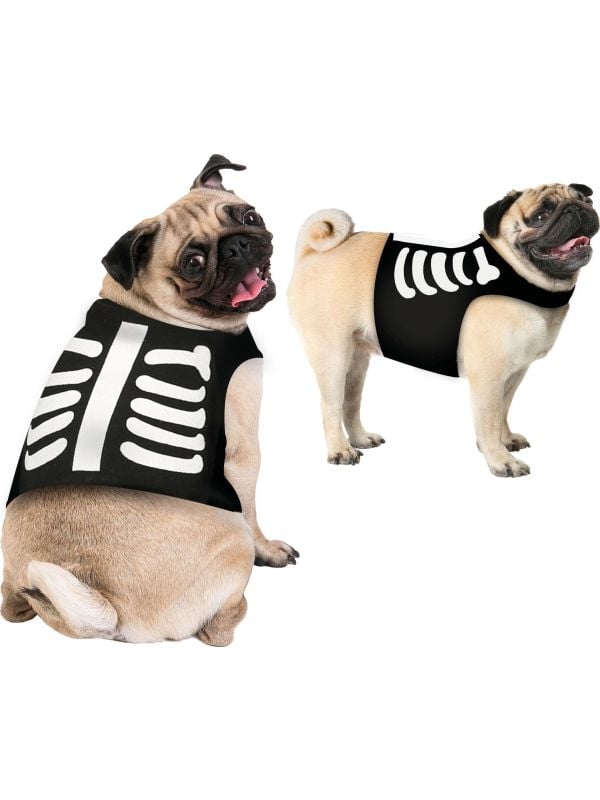 Dieren kostuum skelet maat S halloween