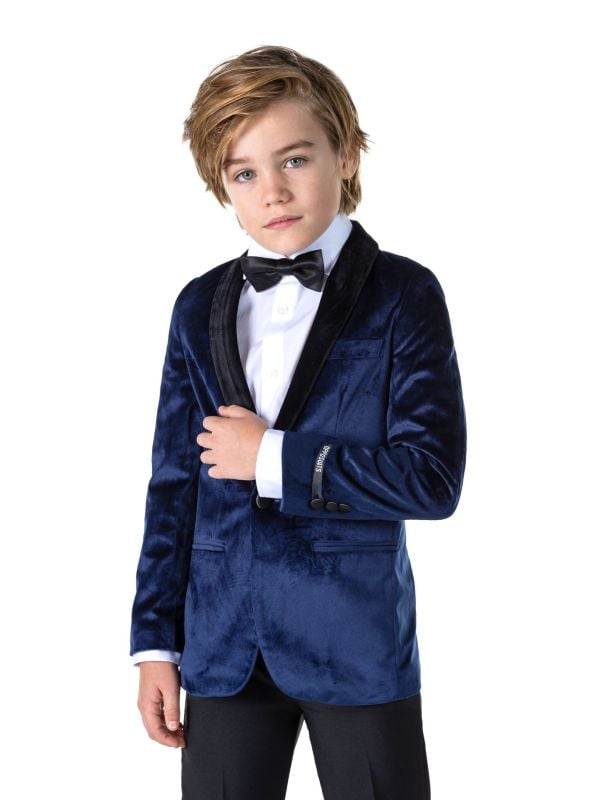 Dinner Jacket - Deep Navy Blazer Jongens Opposuits