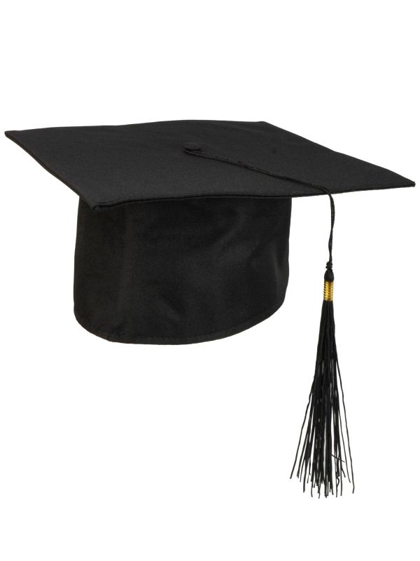 Diploma Ceremonie Hoedje Zwart