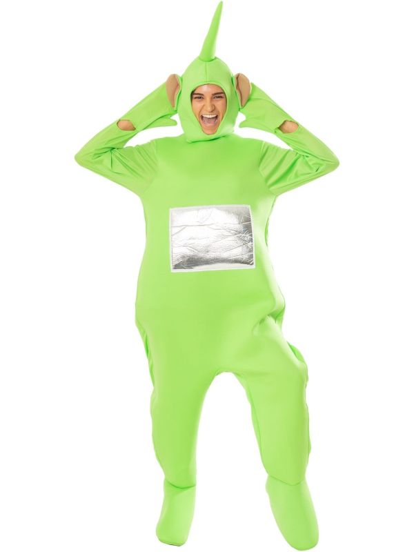 Dipsy Groene Teletubbie Outfit Carnaval Unisex