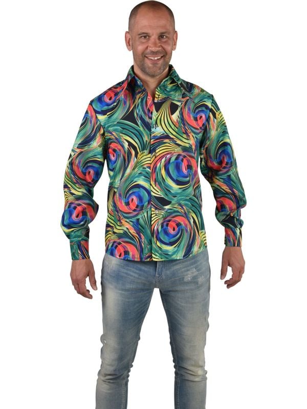 Disco overhemd groen main product photo