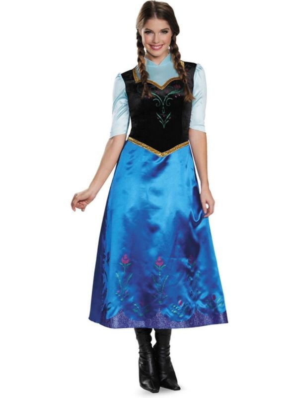 Disney Frozen Anna Jurk Dames Blauw main product photo