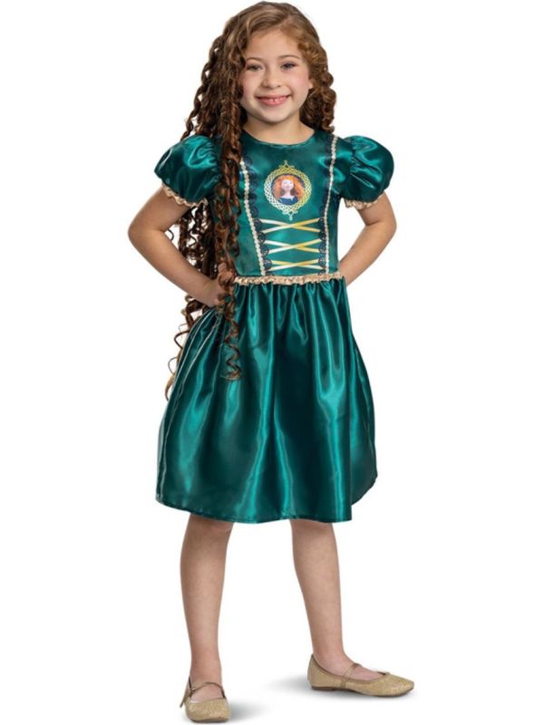 Disney Merida Jurk Dames Groen main product photo