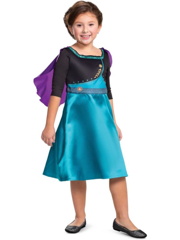 Disney Prinses Anna Kostuum Blauw main product photo