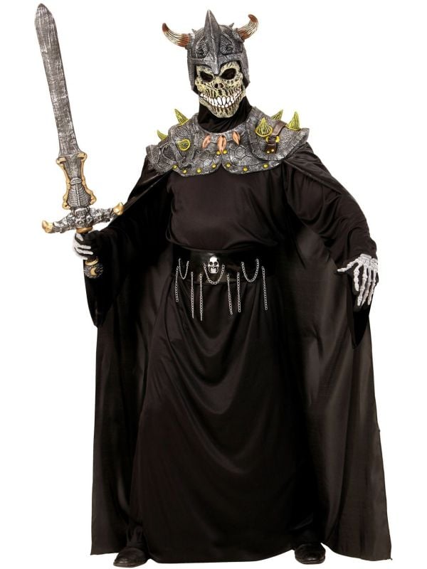 Doodsheer masker met cape One-size-volwassenen