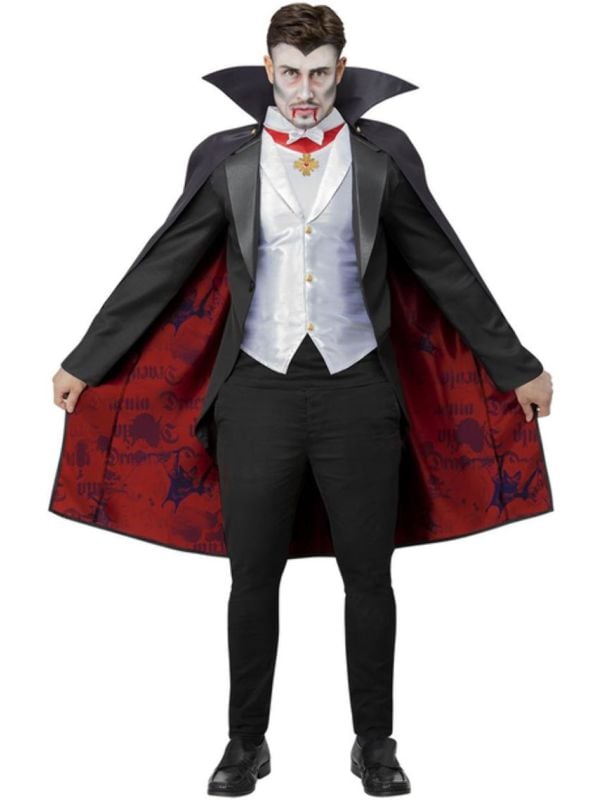 Dracula Kostuum Mannen Zwart main product photo