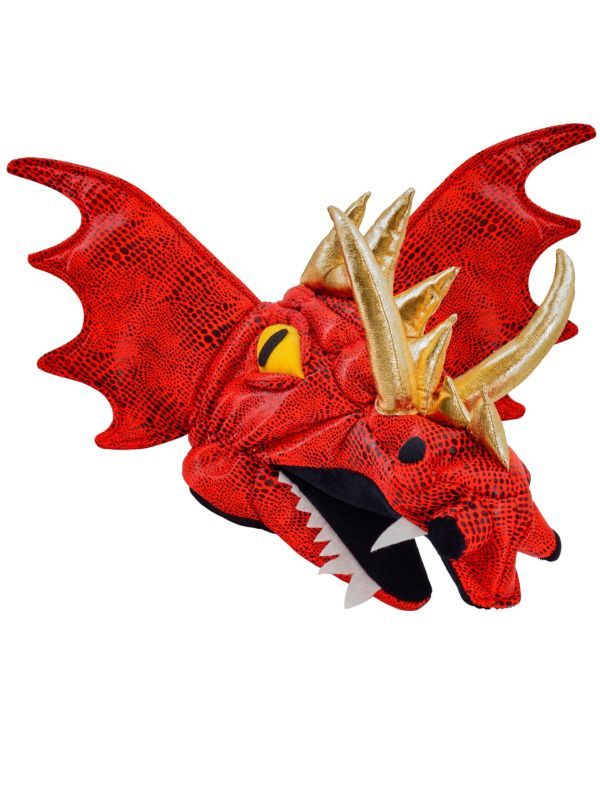 Draken Muts Rood Dames Heren