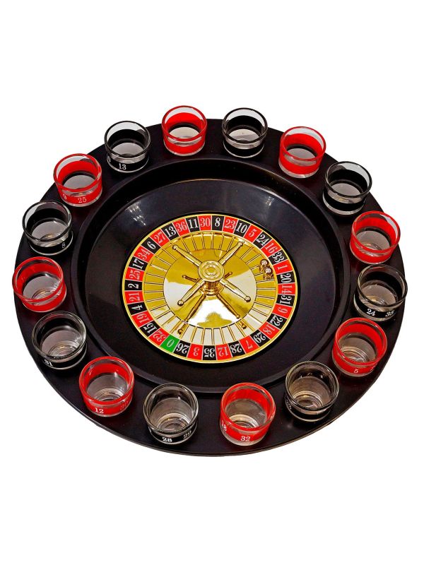 Drinking Roulette Feestspel Shotjes