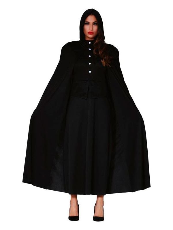 Duister zwarte cape main product photo