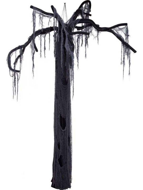Duistere boom decoratie halloween