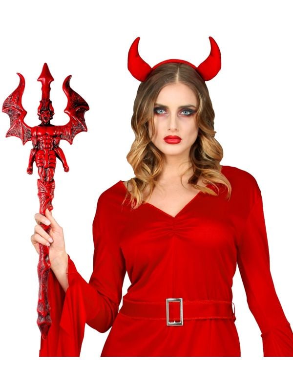 Duivel halloween drietand