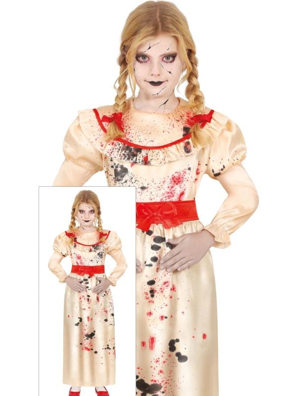 Duivel pop jurk halloween meisjes