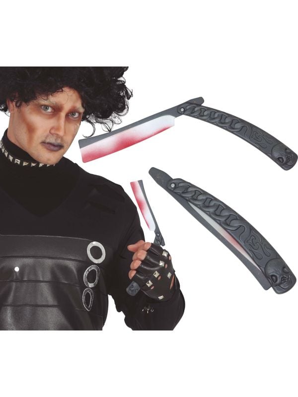 Edward Scissorhands bebloed scheermes 30 cm halloween
