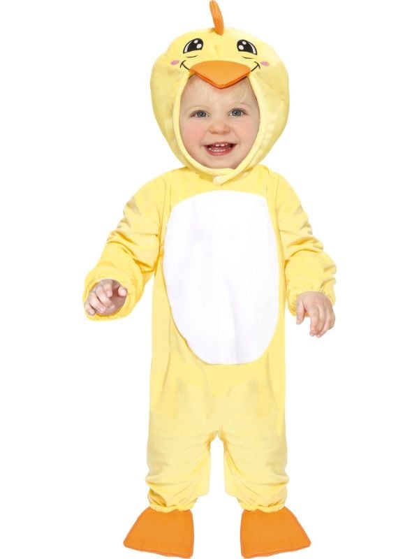 Eend onesie outfit baby