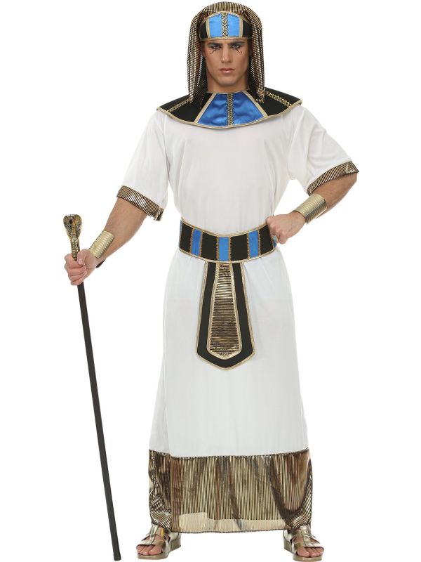 Egyptische Farao Man Kostuum. Goedkoop. Véél Keus. Feestkleding 365