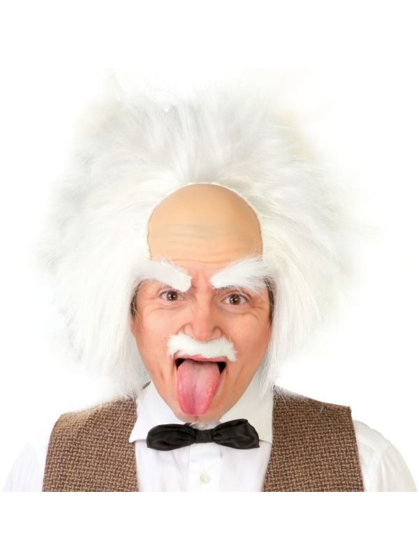 Einstein uitvinder pruik