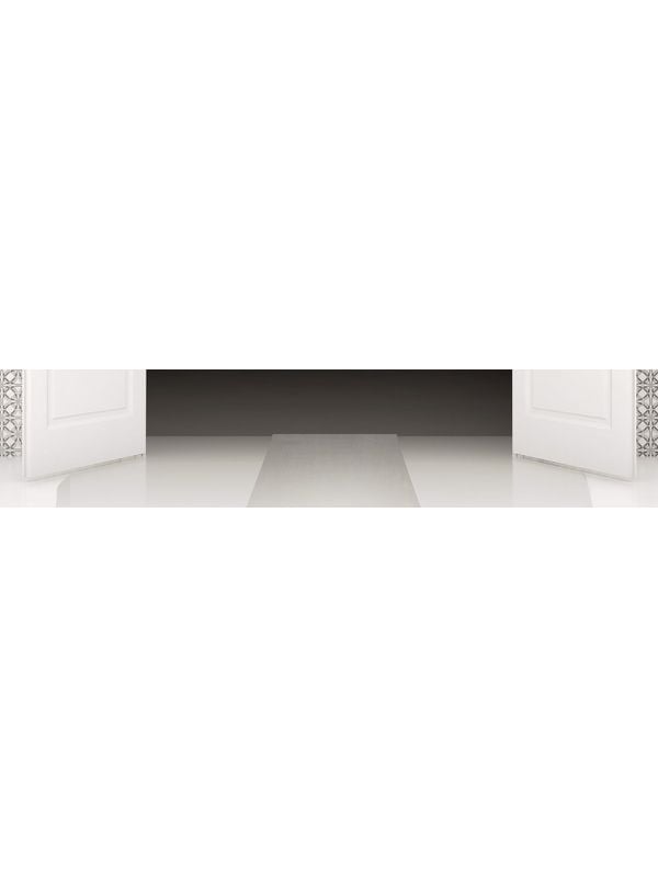Elegante Witte Loper 4.5m