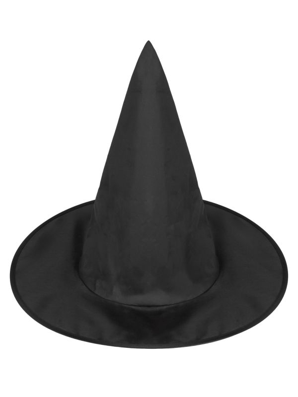 Elegante Zwarte Heksenhoed Halloween