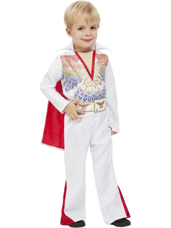 Elvis Kostuum Jongen Wit main product photo