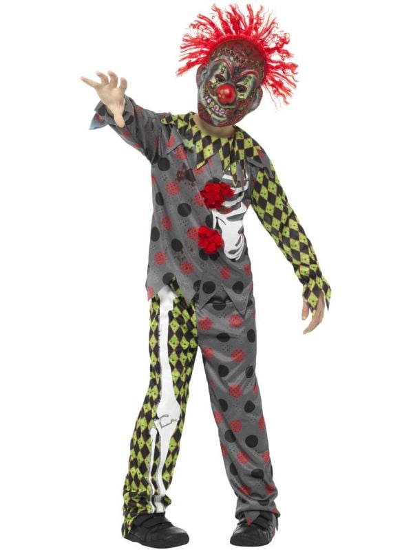 Enge clown outfit jongens main product photo