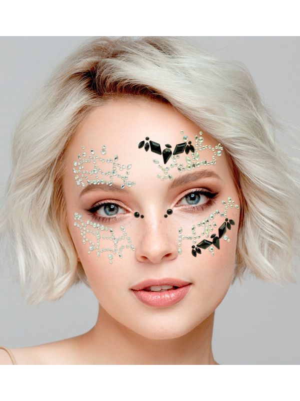 Face Jewels Vleermuis