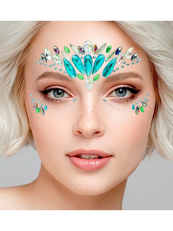 Face Jewels Zeemeermin