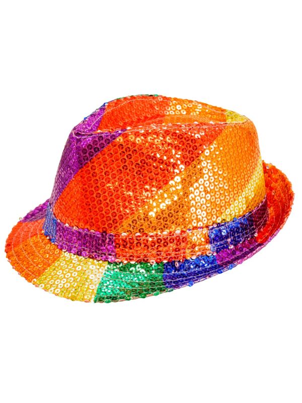 Fedora Hoed Rainbow Dames Mannen