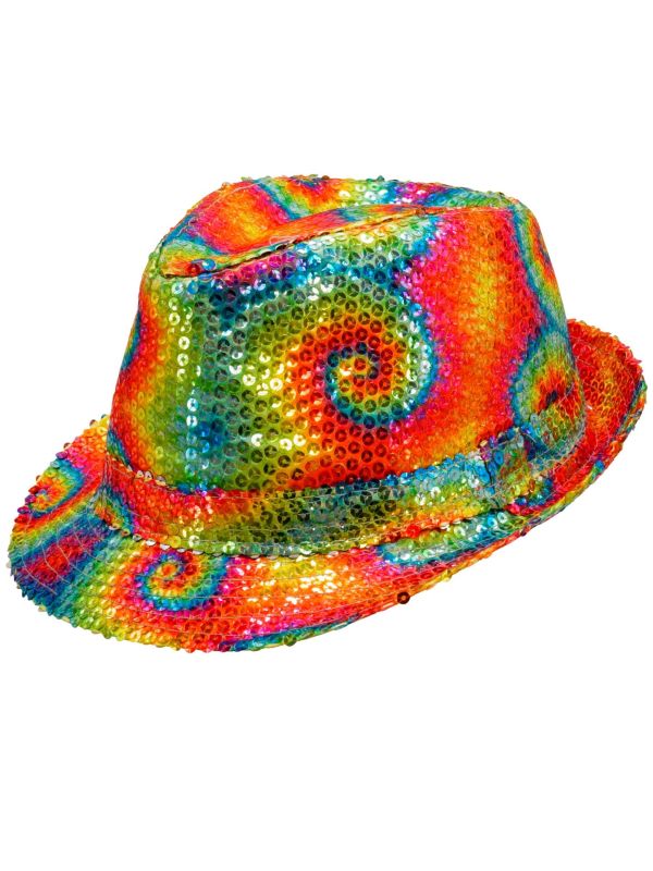 Fedora Hoed Regenboog Dames Mannen