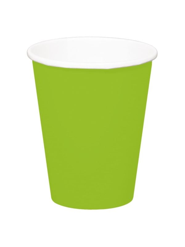 Feest bekers groen