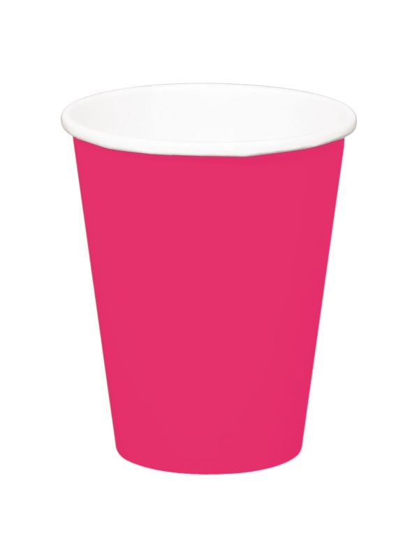 Feest bekers roze