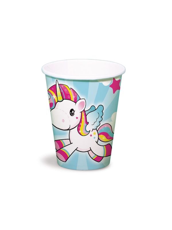 Feest bekers unicorn party