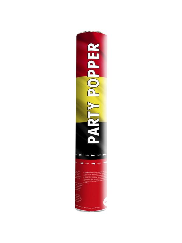 Feest confetti kanon voetbal belgie main product photo