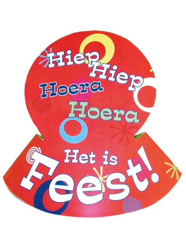 Feest uitnodigingskaarten hoedje main product photo