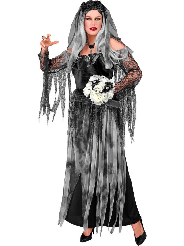 Feest Van De Doden Bruid Kostuum Dames