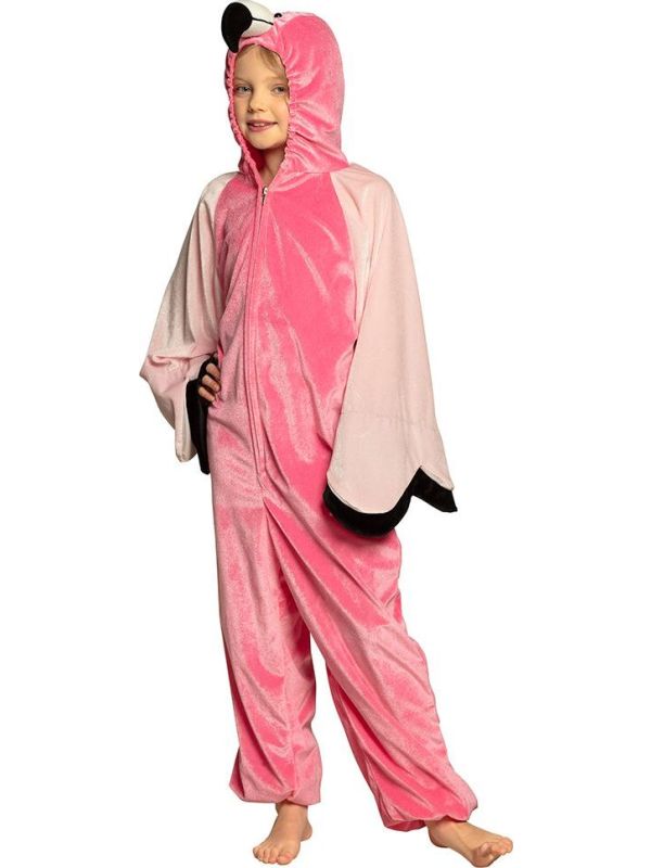 Flamingo kostuum pluche kind main product photo