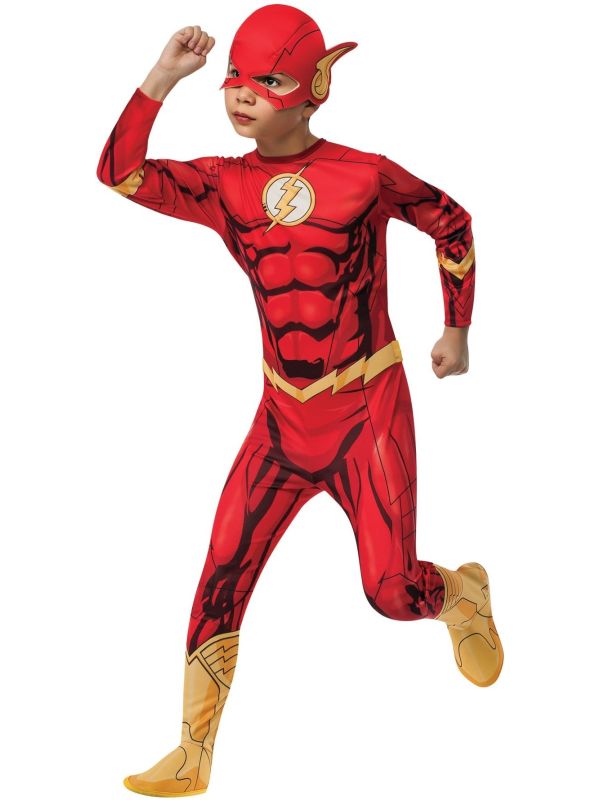Flash Outfit Jongens WB DC Comics