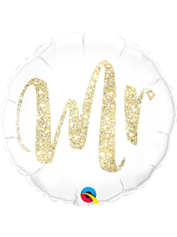 Folieballon bruiloft bruidegom main product photo