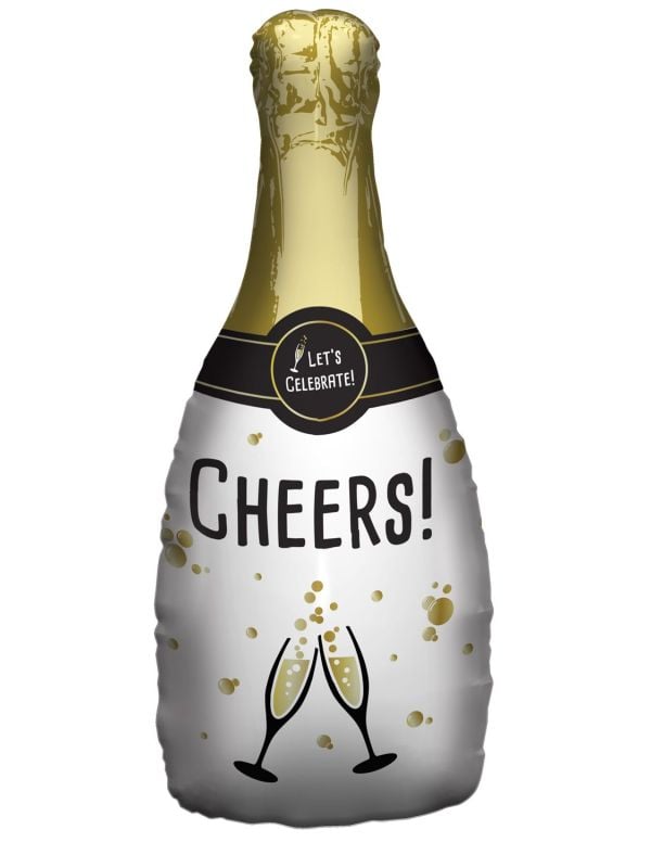 Folieballon - Champagnefles