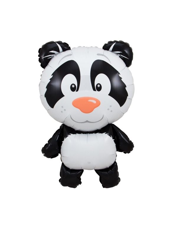 Folieballon panda beer 67cm
